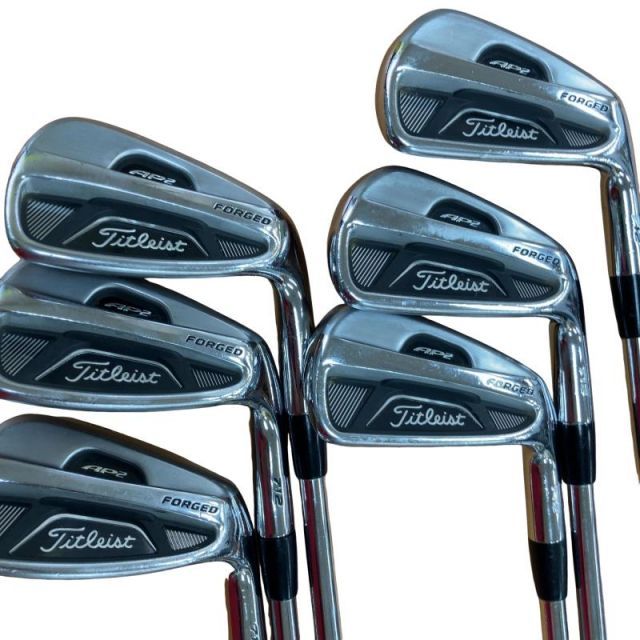 【中古】 タイトリスト Titleist AP2 712 6S アイアンセット IR NS PRO 950GH (フレックスS) メンズ 男性用 右利き 右用 Cランク ゴルフクラブ