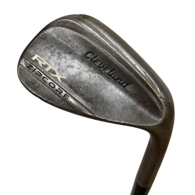 【中古】 クリーブランド Cleveland RTX ZIPCORE ツアーラック(ノーメッキ) 52°/10° MID USA ウェッジ WG Dynamic Gold Spinner TOUR ISSUE (フレックスその他) メンズ 男性用 右利き 右用
