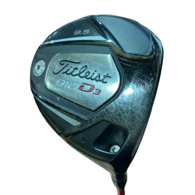 【中古】 タイトリスト 910 D3 9.5° ドライバー DR Tour AD DJ-7 (フレックスS) メンズ 男性用 右利き 右用 Cランク ゴルフクラブ