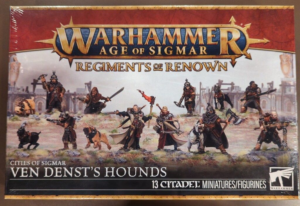 GAMES WORKSHOP WARHAMMER AGE OF SIGMAR CITIES OF SIGMAR Ven Denst's Hounds
