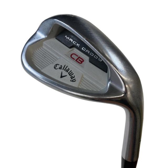 【中古】 キャロウェイ MACK DADDY CB クロムメッキ 56°/14° ウェッジ WG NS PRO 950GH neo (フレックスS) メンズ 男性用 右利き 右用 Cランク ゴルフクラブ
