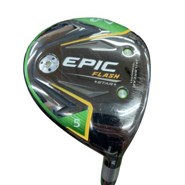 【中古】 キャロウェイ EPIC FLASH STAR 5W フェアウェイウッド FW Speeder EVOLUTION for CW(フェアウェイ) (フレックスR) メンズ 男性用 右利き 右用 Cランク ゴルフクラブ