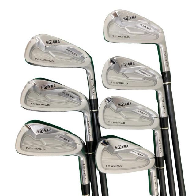 【中古】 本間ゴルフ TOUR WORLD TW747Vx 8S アイアンセット IR VIZARD IB-WF85 (フレックスS) メンズ 男性用 右利き 右用 Cランク ゴルフクラブ