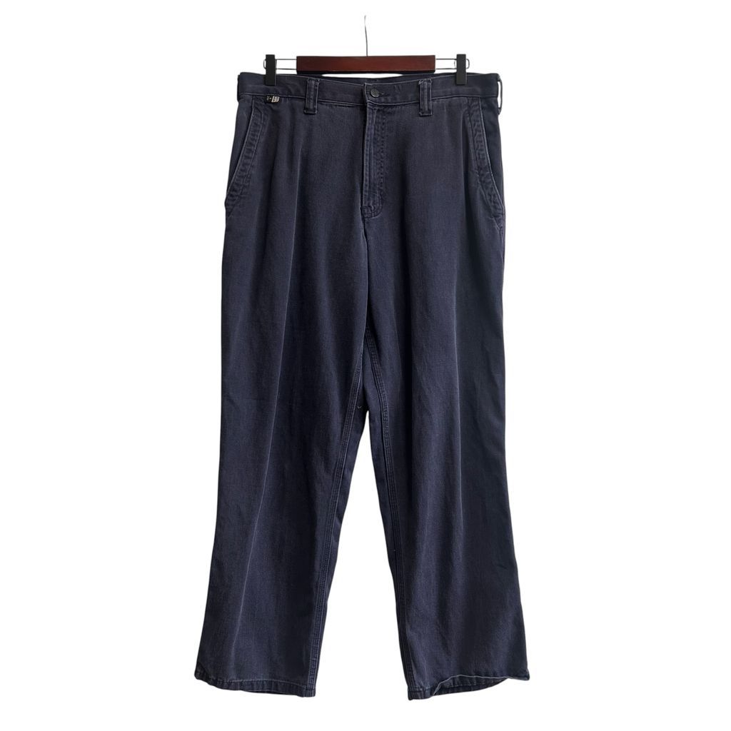 ニカラグア製 Carhartt カーハート ペインターパンツ ワークパンツ 紺 ネイビー SIZE 32×30 NO.T838