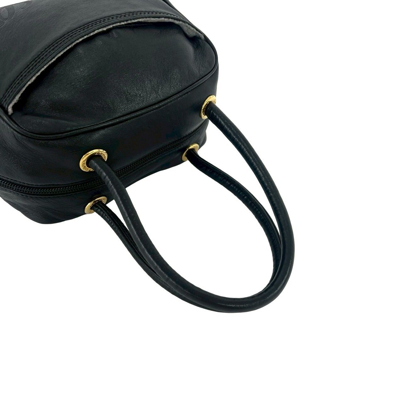 極 美品 希少品 LOEWE ロエベ アナグラム ロゴ 金具 ナッパレザー 本革