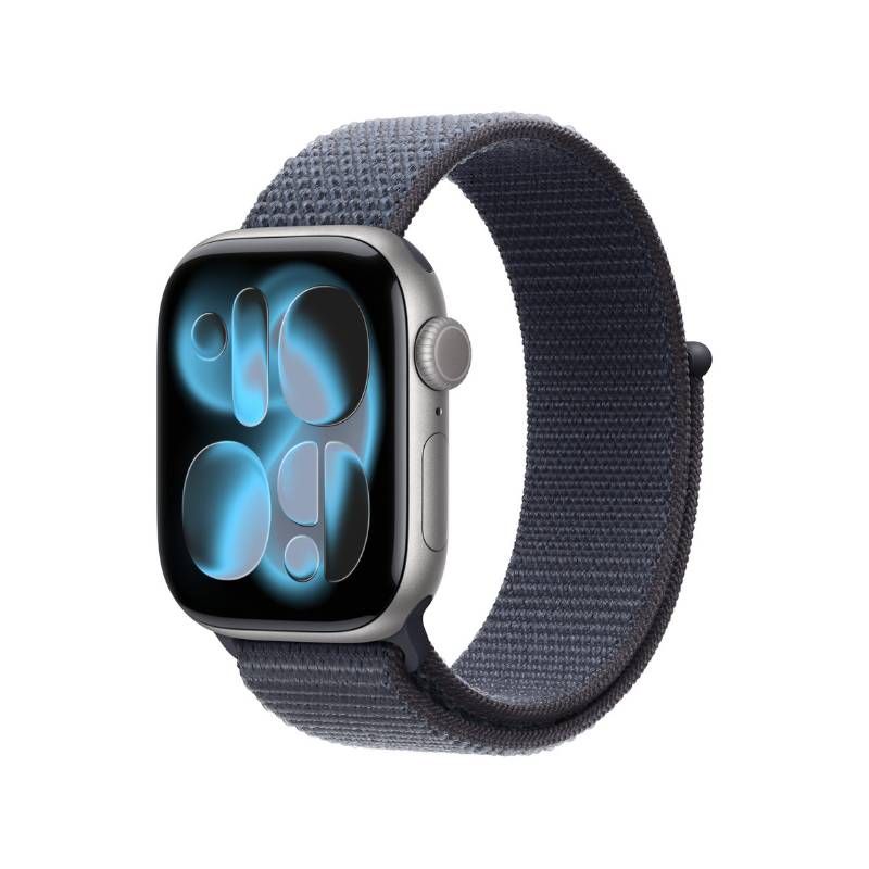 【新品未開封/保証未開始】Apple Watch Series 11 GPSモデル 42mm スペースグレイ アルミニウム アンカーブルースポーツループ MEW14J/A