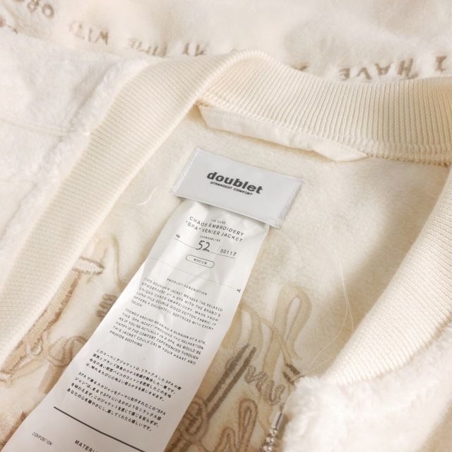 ダブレット doublet 24AW CHAOS EMBROIDERY “SPA”VENIER JACKET