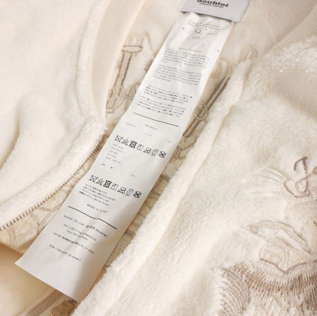 ダブレット doublet 24AW CHAOS EMBROIDERY “SPA”VENIER JACKET