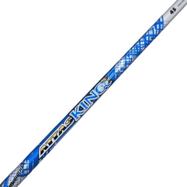 【中古】 テーラーメイドスリーブ付き(Qi4D系) マミヤドライバー用 シャフト ATTAS KING 4 (フレックスS)Bランク ゴルフクラブ