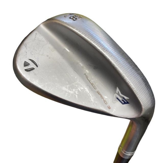 【中古】 テーラーメイド Taylor Made MILLED GRIND 3 58°/12° ウェッジ WG NS PRO MODUS3 TOUR105 (フレックスS) メンズ 男性用 右利き 右用 Cランク ゴルフクラブ