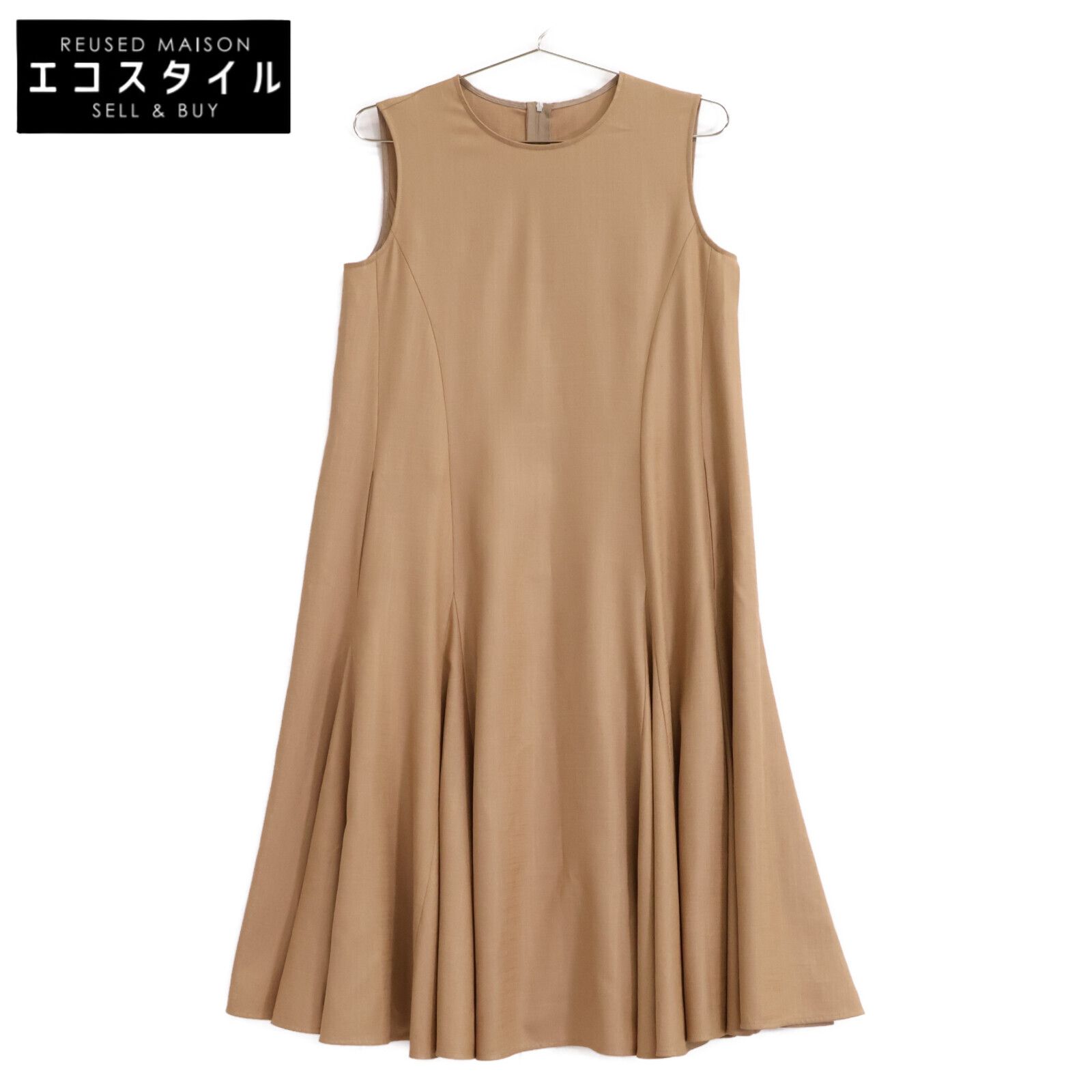 FOXEY NEW YORK　フォクシーニューヨーク　【美品】43485 LECHES リネンフェイスストレッチ　38