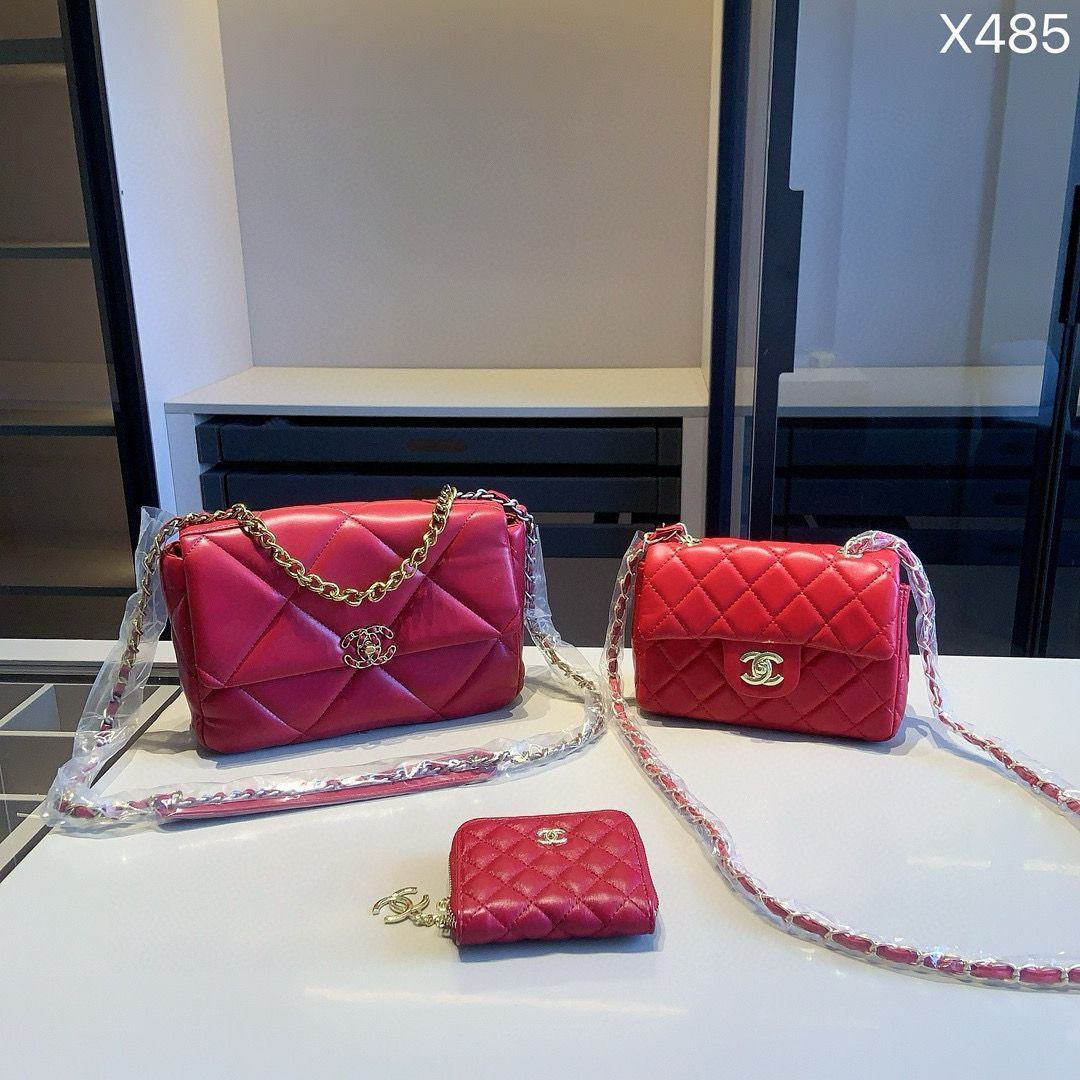 【今日特価】Chanel シリーズセットバッグ, チェーンバッグ＆バックパック＆ウォレット, 超お得なセット！ [本日特価|新品未使用品]