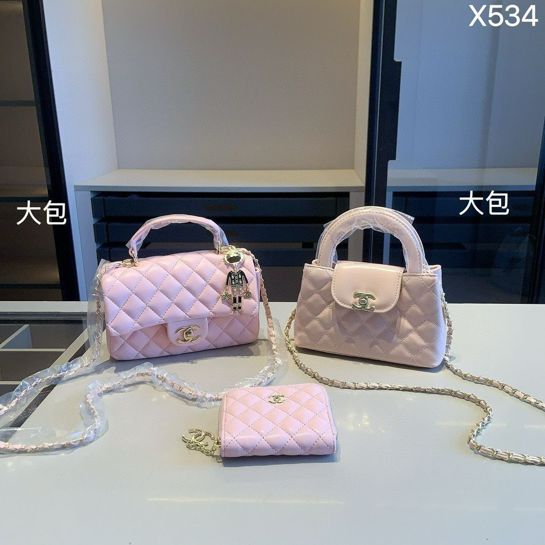 【今日特価】Chanel シリーズセットバッグ, チェーンバッグ＆バックパック＆ウォレット, 超お得なセット！ [本日特価|新品未使用品]