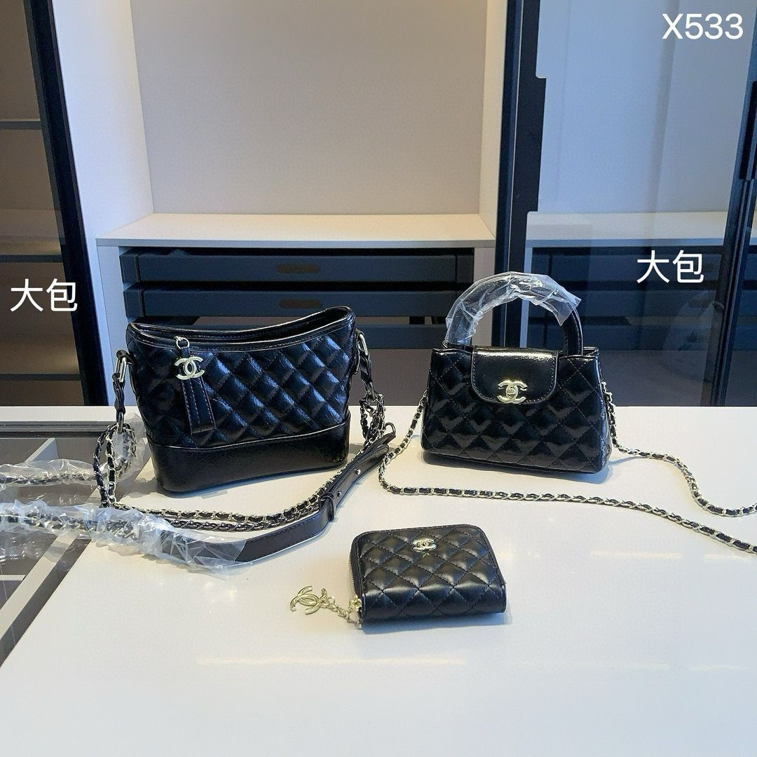 【今日特価】Chanel シリーズセットバッグ, チェーンバッグ＆バックパック＆ウォレット, 超お得なセット！ [本日特価|新品未使用品]