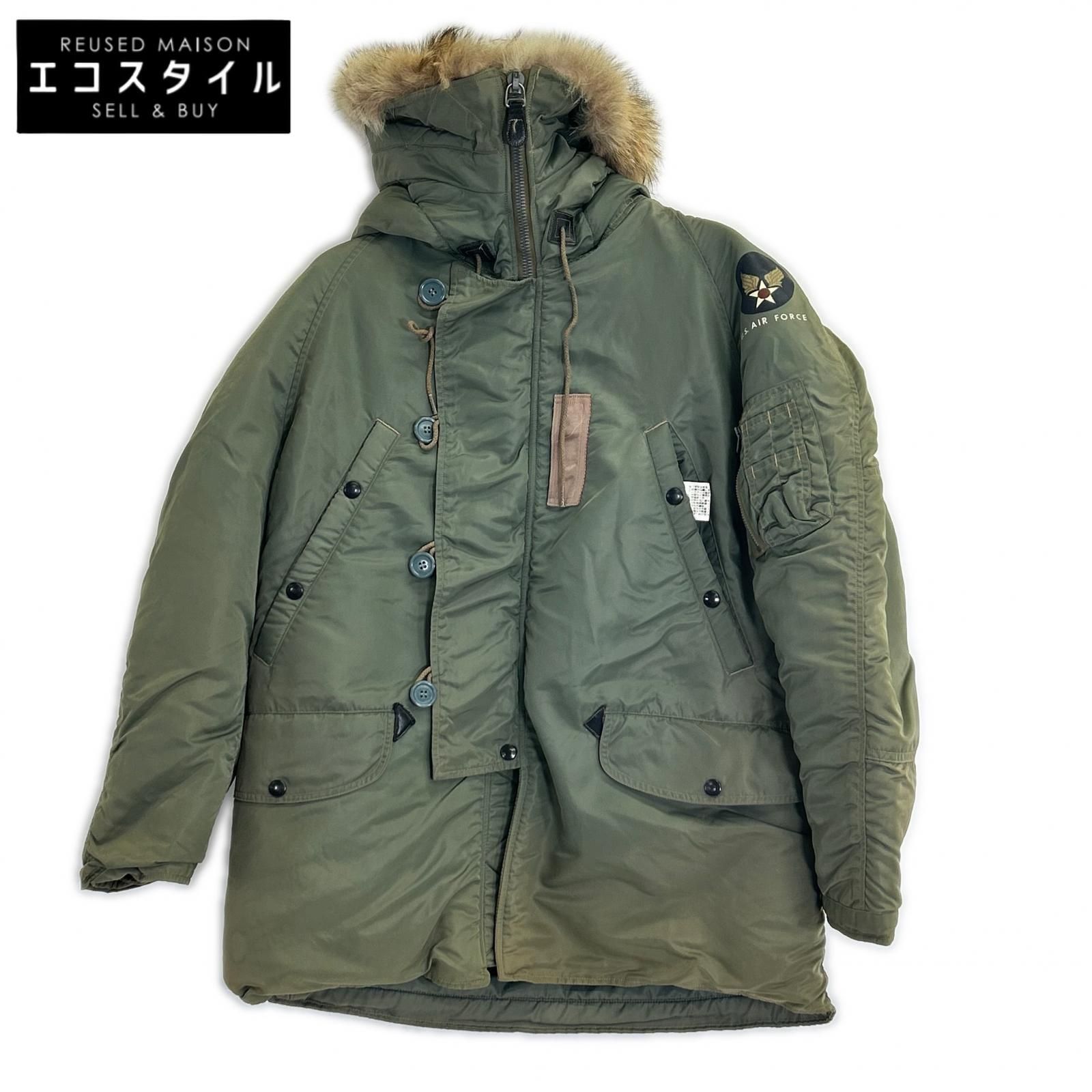 BUZZ RICKSON'S　バズリクソンズ　M13675 カーキ N-3Bフライトジャケット　S