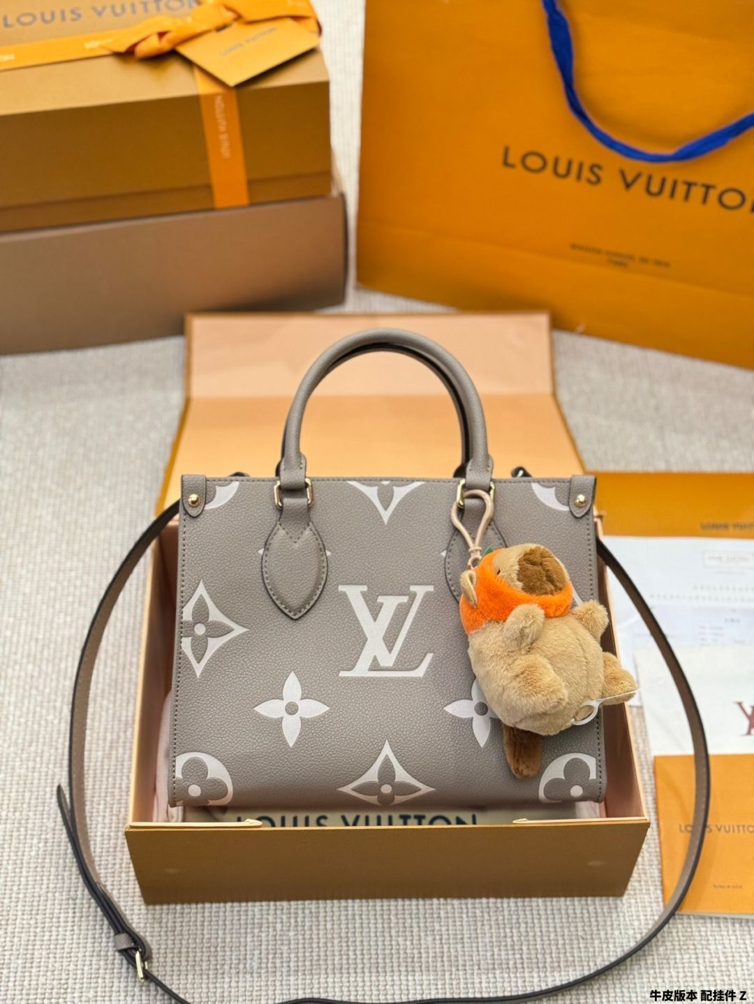 【今日特価】2024 New LV Onthego 25cm Jungle Bag ジャングルバッグ(圧字)-WTO輸入1