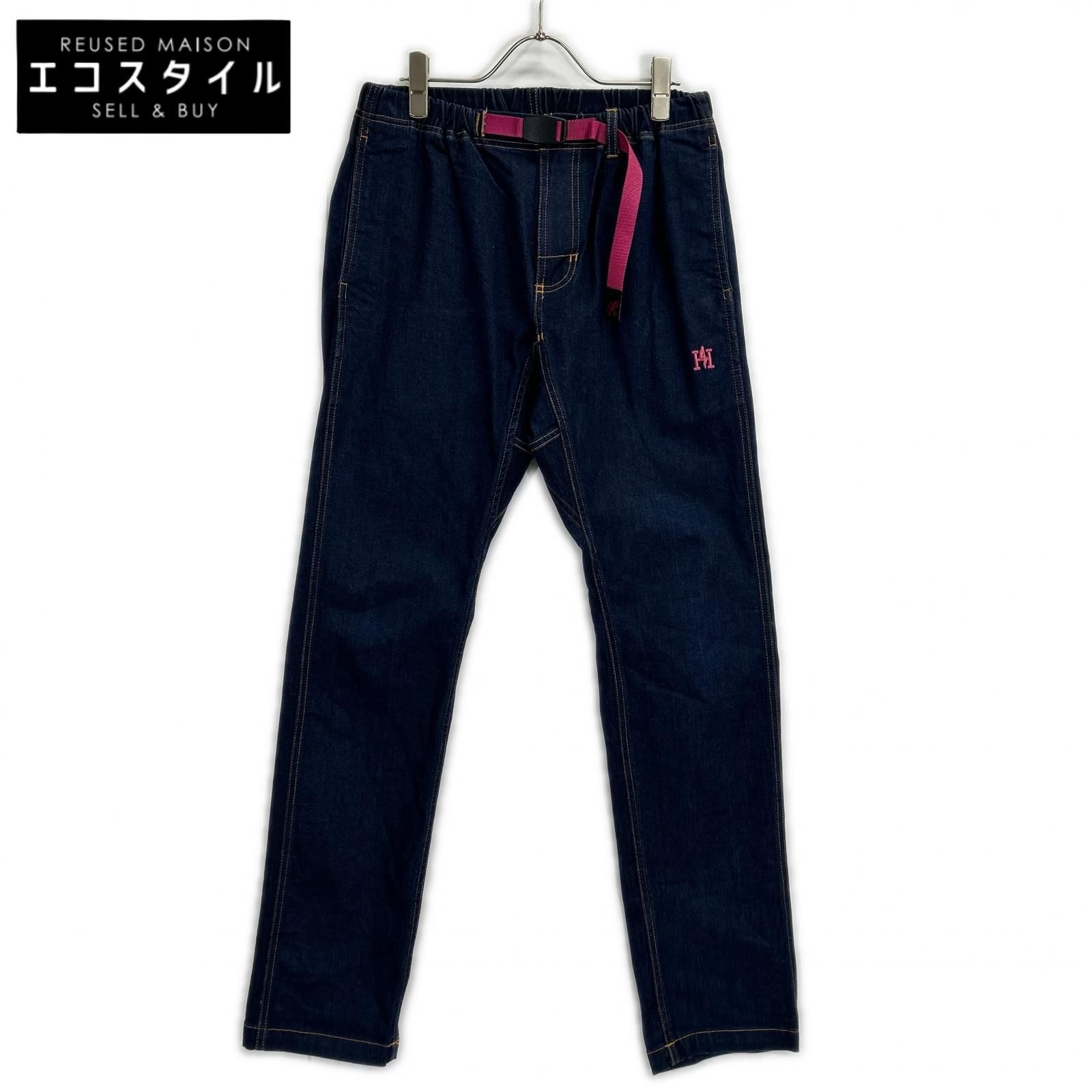 HYSTERIC GLAMOUR ヒステリックグラマー 【×GRAMICCI】0253AP01 インディゴ デニムパンツ M HYSTERIC GLAMOUR ヒステリックグラマー 【×GRAMICCI】0253AP01
