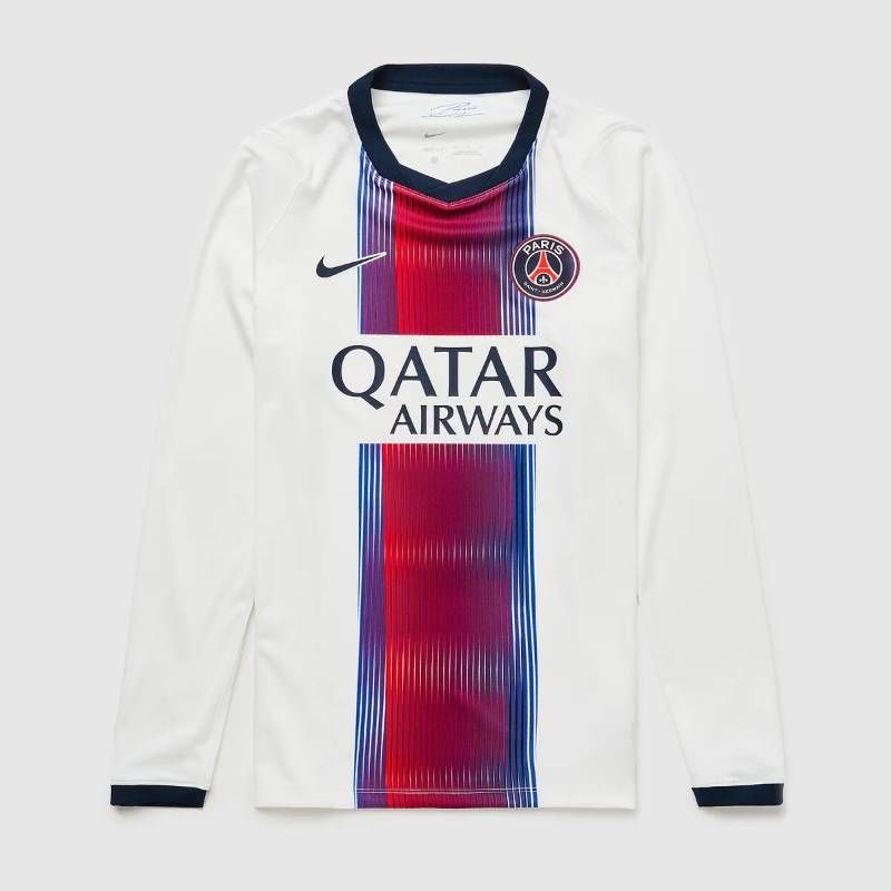 【送料無料・匿名配送】Nike ナイキ PSG パリ・サンジェルマン 2026/27 公式 アウェイ ユニフォーム エシュテル 長袖 白 紺 赤 新品 正規品