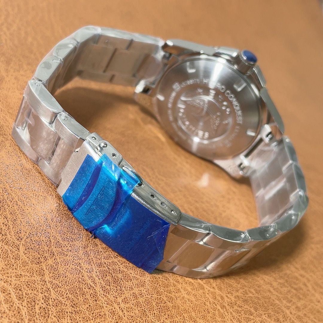 [Longines] コンクエスト自動巻きクロノグラフ - 専用ケース・カード・袋付き新品未使用