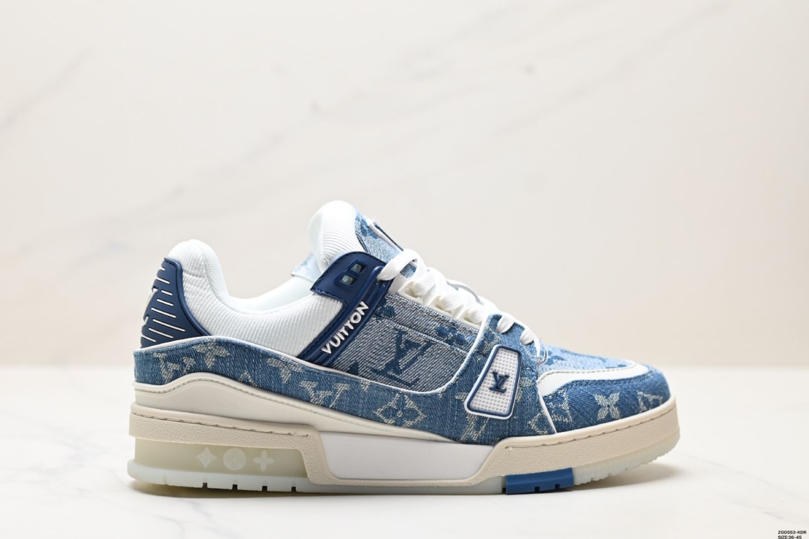 全新未使用ルイ・ヴィトン LV スニーカー ファッション スポーツシューズ 厚底 厚底ブーストシューズ 01