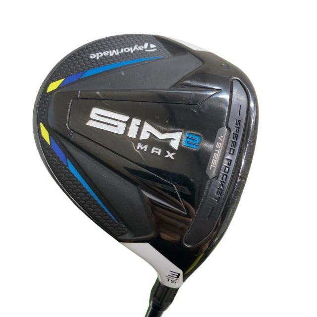 【中古】 テーラーメイド SIM2 MAX 3W フェアウェイウッド FW TENSEI BLUE TM50(SIM2 FW) (フレックスS) メンズ 男性用 右利き 右用 Cランク ゴルフクラブ
