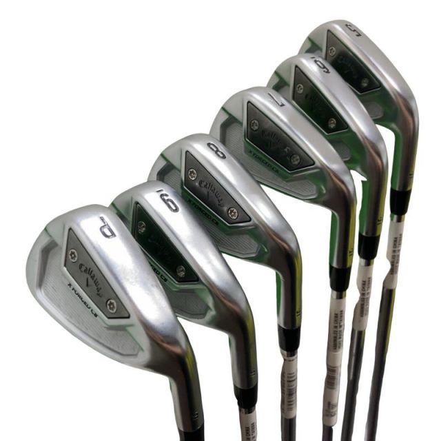 【中古】 キャロウェイ X FORGED CB(2021) 6S アイアンセット IR NS PRO MODUS3 TOUR120 (フレックスS) メンズ 男性用 右利き 右用 Cランク ゴルフクラブ