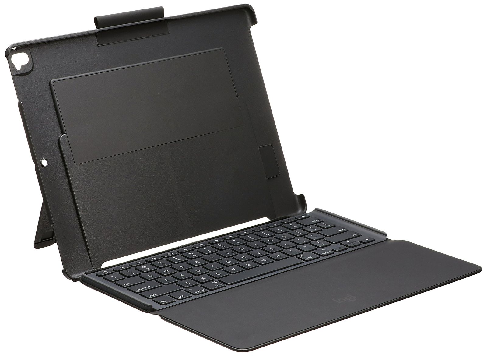 ロジクール iPad Pro 12.9インチ対応 キーボード iK1272BKA ブラック バックライトキーボード付ケース Smart Connector テクノロジー搭載 Silm Combo 国内正規品 2年間メーカー保 [ブラック] [12.9インチ用]