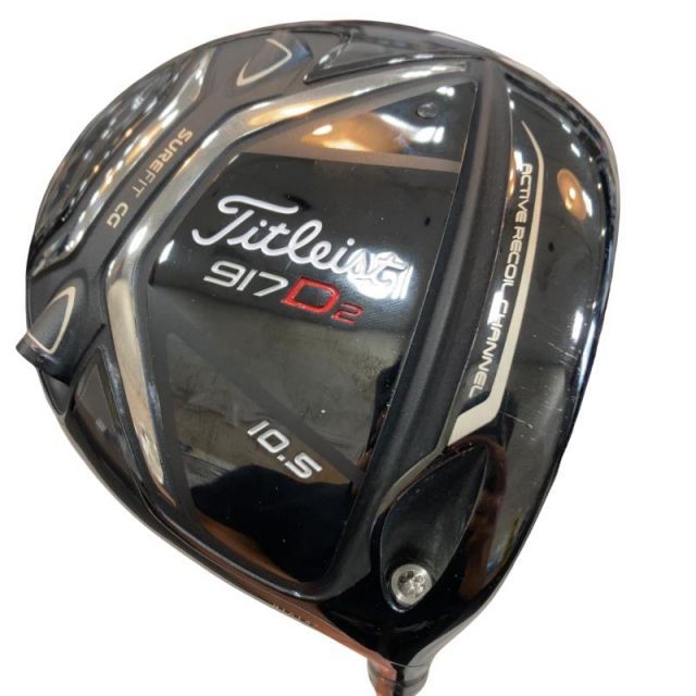 【中古】 タイトリスト 917 D2 10.5° ドライバー DR 純正特注シャフト (フレックスX) メンズ 男性用 右利き 右用 Bランク ゴルフクラブ
