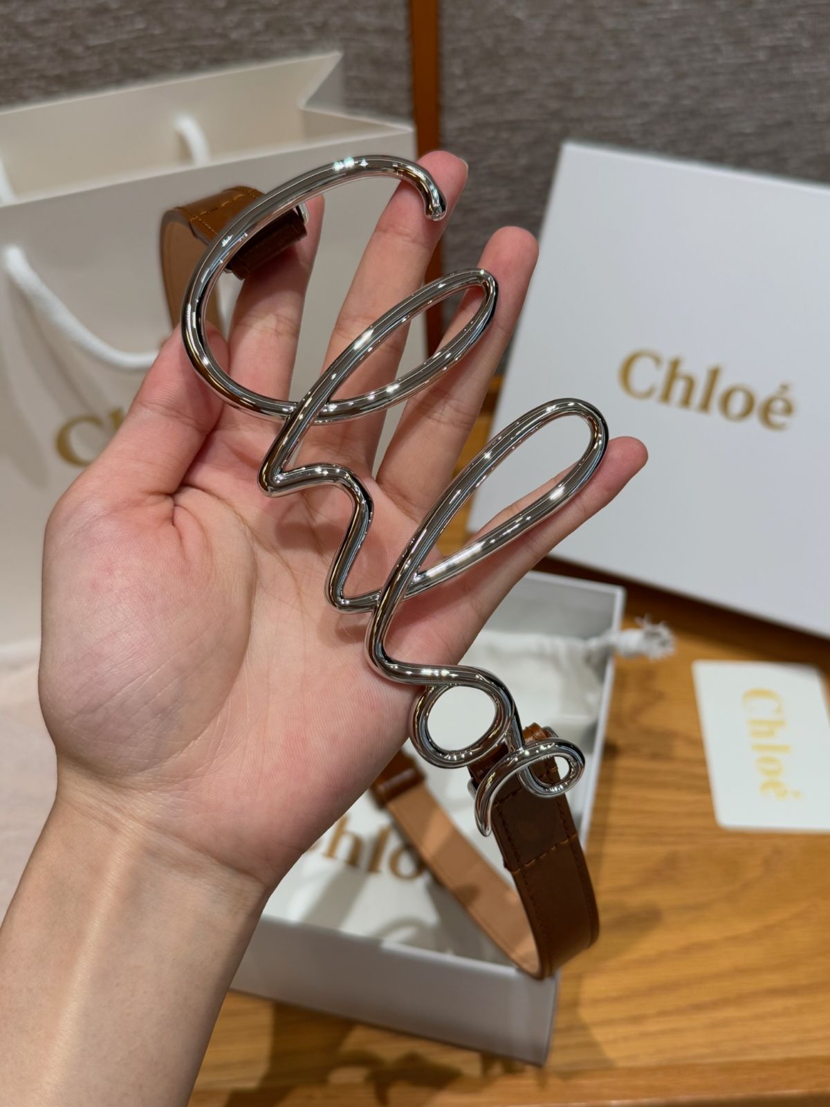 【今日特価】Chlo? ロワイ スモール レディース ウエストチェーン-3
