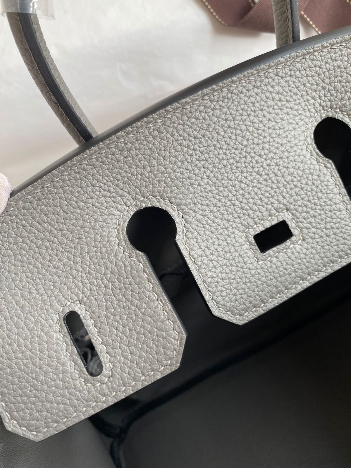 エルメス birkin Cumulus グレー シルバー バックル レディース ハンドバッグ｜本日限定特価｜新品未使用