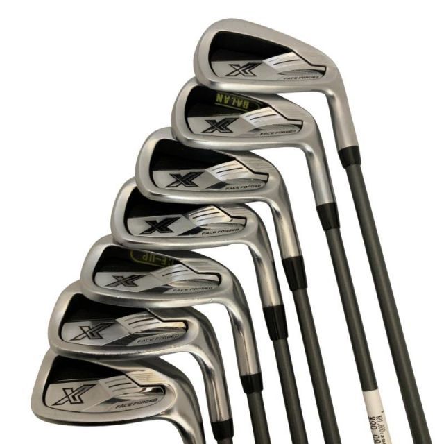 【中古】 ダンロップ XXIO(2024) eks 7S アイアンセット IR Miyazaki AX-3(IR) (フレックスR) メンズ 男性用 右利き 右用 Cランク ゴルフクラブ