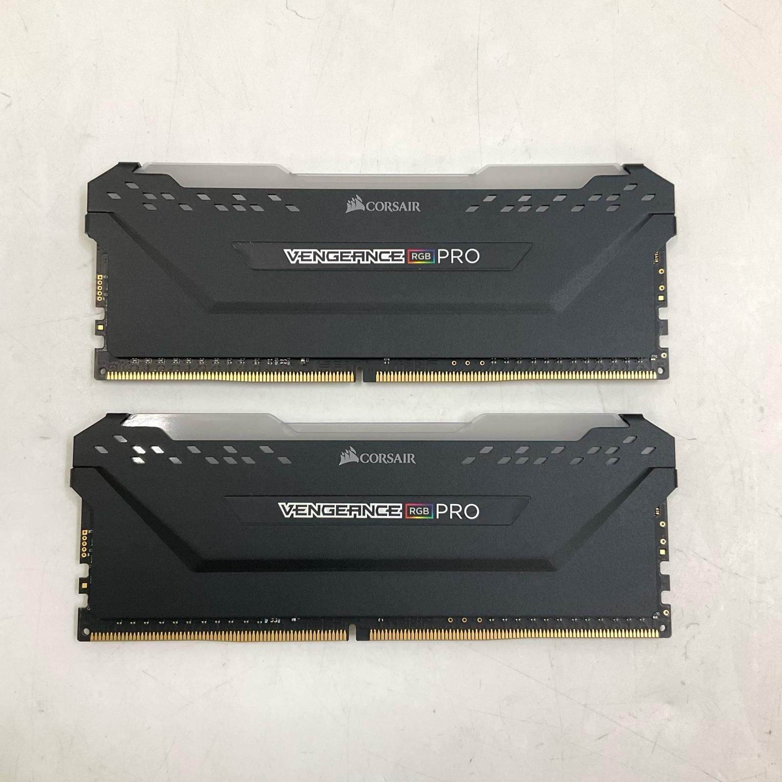 【Corsair】DDR4 2666MHz メモリ 8×2 16GB 中古 動作確認済・美品】Corsair DDR4 16GB(8GBx2)メモリ - メルカリ