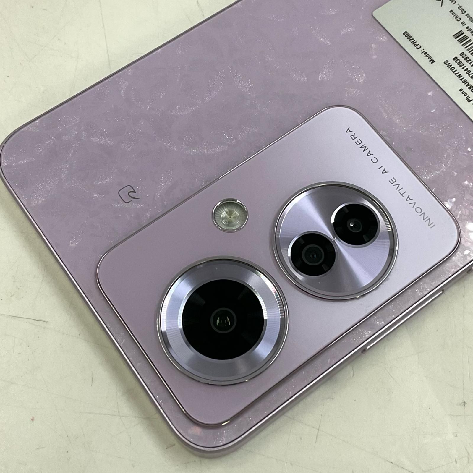 OPPO Reno 11 A 128GB コーラルパープル 楽天モバイル - メルカリ