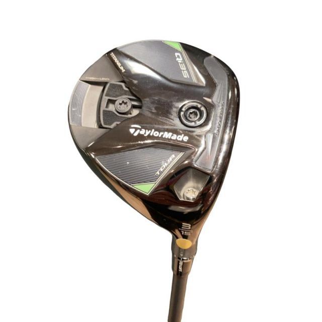 【中古】 テーラーメイド Qi35 TOUR 3W フェアウェイウッド FW Diamana BLACK TM60(Qi35 FW) (フレックスS) メンズ 男性用 右利き 右用 Cランク ゴルフクラブ