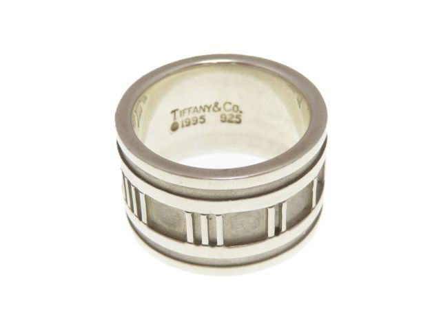 TIFFANY&Co. ティファニー アトラスワイドR/SV/10.7g/#9.5 リング