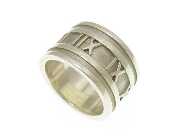 TIFFANY&Co. ティファニー アトラスワイドR/SV/10.7g/#9.5 リング