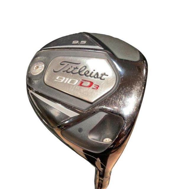【中古】 タイトリスト 910 D3 9.5° ドライバー DR Tour AD DJ-7 (フレックスS) メンズ 男性用 右利き 右用 Cランク ゴルフクラブ