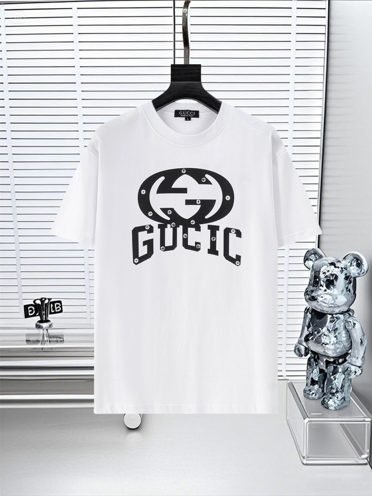 【今日特価】GUCCI グッチ 25SS 印花ロゴ T シャツ