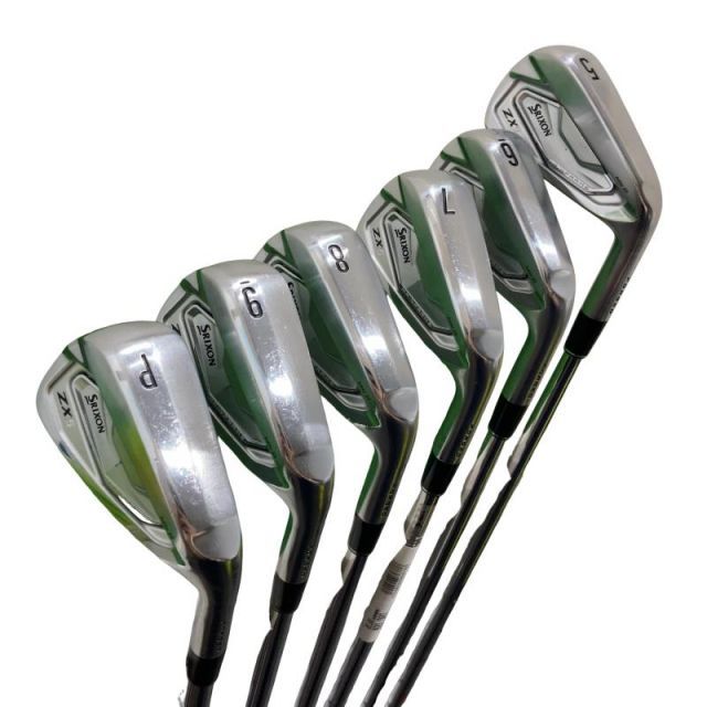 【中古】 ダンロップ SRIXON ZX5 Mk II 6S アイアンセット IR NS PRO MODUS3 TOUR105 D.S.T (フレックスS) メンズ 男性用 右利き 右用 Cランク ゴルフクラブ