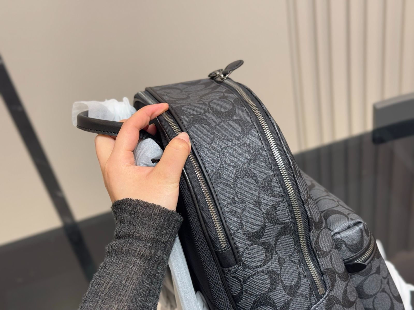 【今日特価】COACH メンズ ダブルショルダーバッグ-WTO輸入2