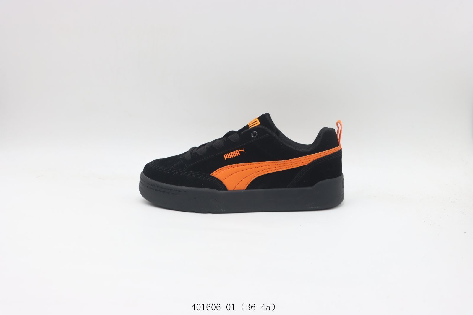 【今日特価】プーマ Puma スケートシューズ 401606 01 黒オレンジ