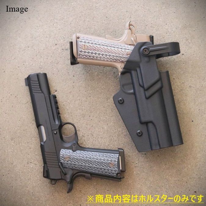 国内製造品 六七五 TM M45A1 専用 カイデックスホルスター Blackカラー
