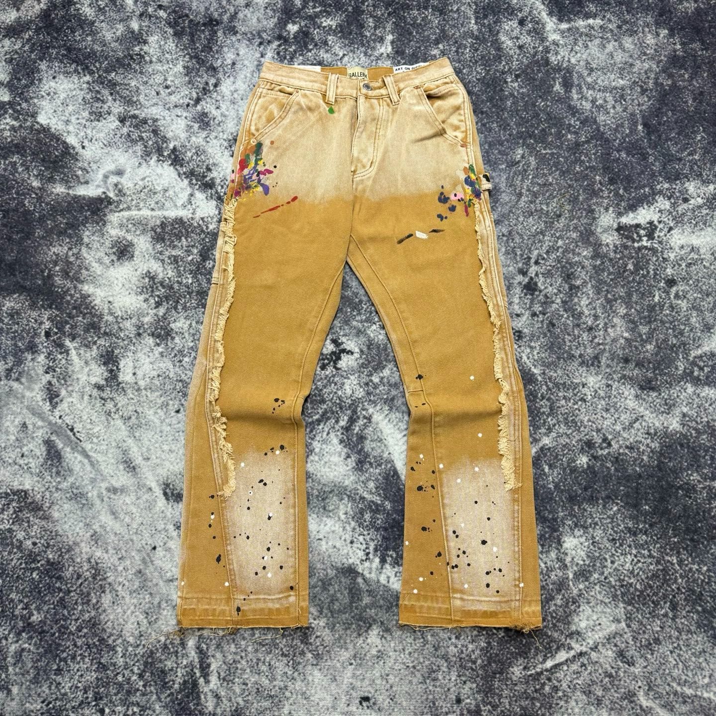 【今日特価】GALLERY DEPT ヴィンテージ スプラッシュ 毛辺ジーンズ