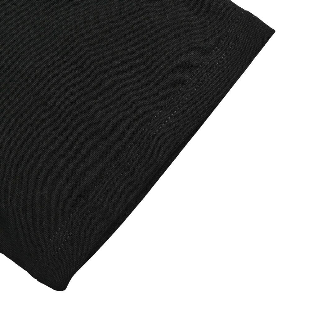 【今日特価】Burberry 24ss フロッキングライディングホースプリント T シャツ