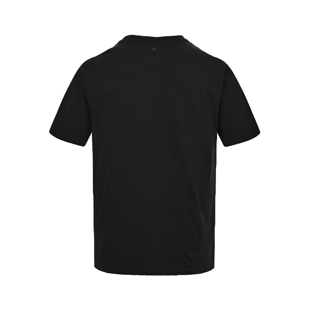 【今日特価】Burberry 24ss フロッキングライディングホースプリント T シャツ