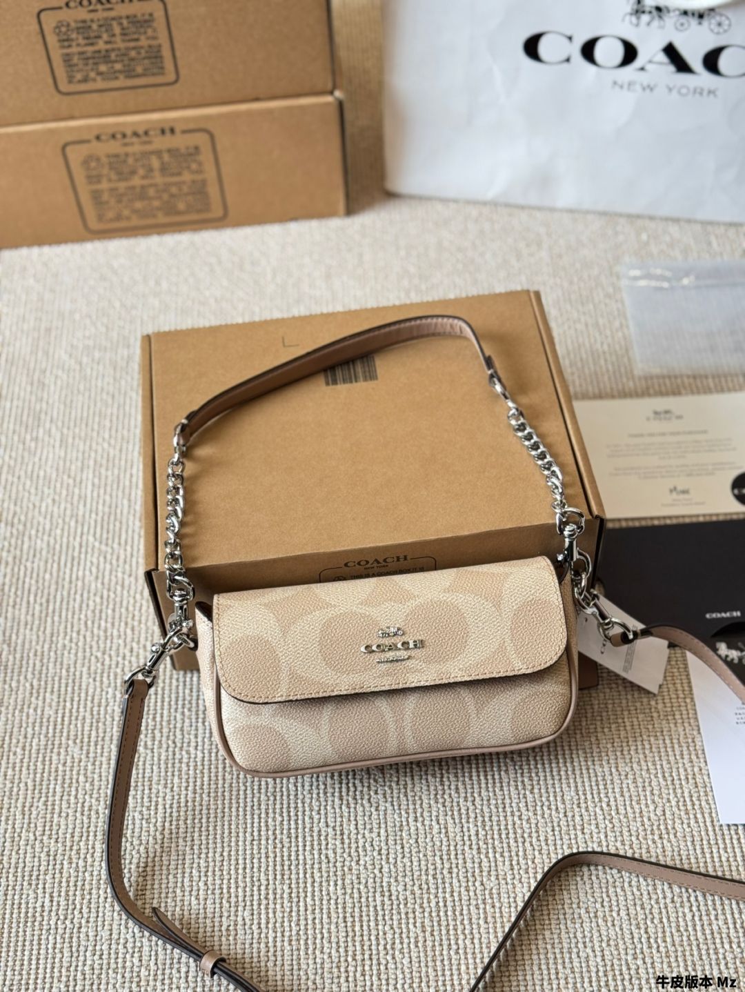 【今日特価】Coach Hailey Mini Baguette Envelope Bag - コーチ ヘイリー ミニ バゲット エンベロープ バッグ-WTO輸入2