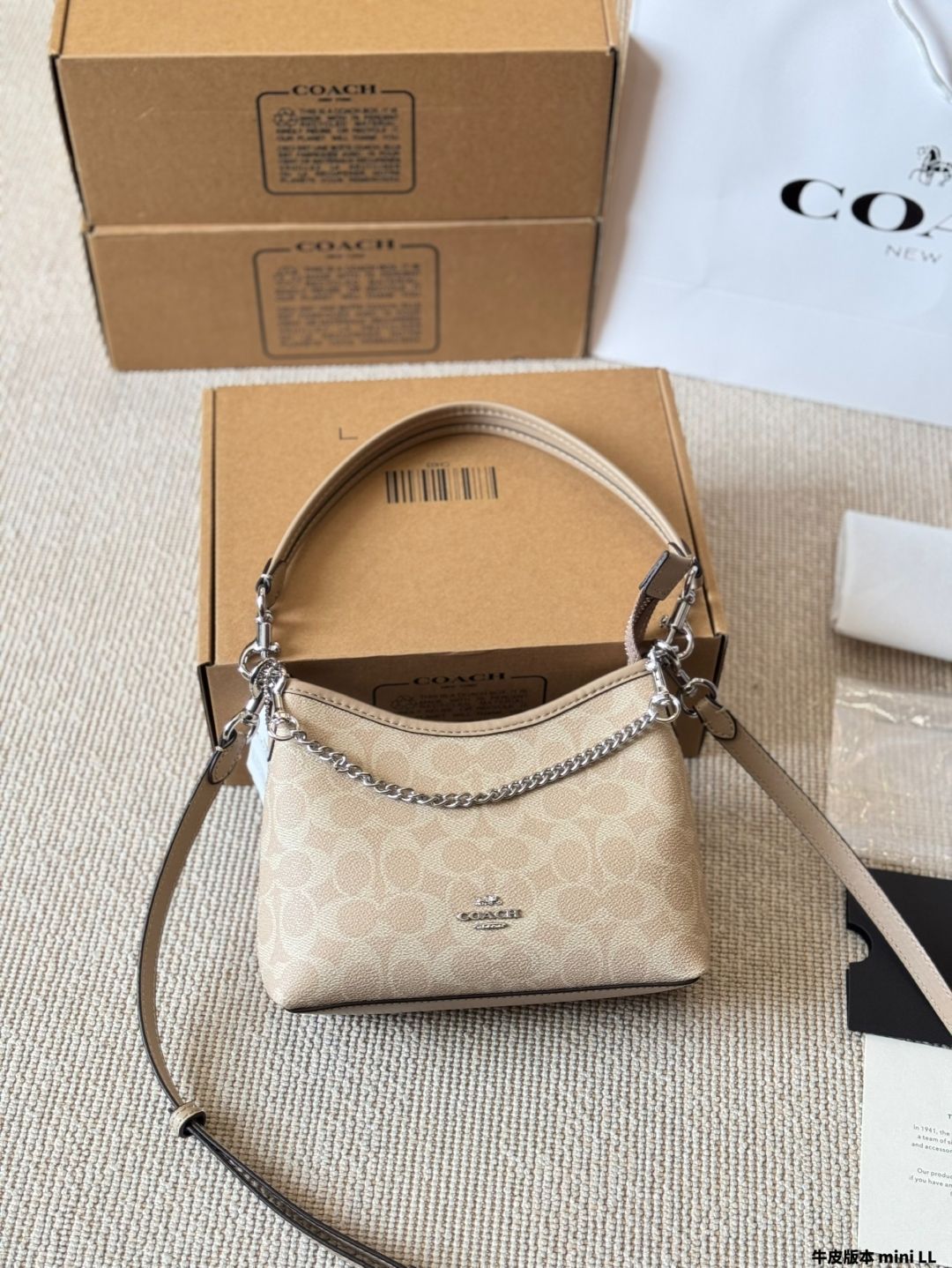 【今日特価】Coach Laurel 19 Mini Hobo Bag / クーチ ローレル 19 ミニ ホボ バッグ / 送料無料！在庫限定価格-MM輸入2