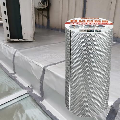 水漏れ防止テープ 20cm×10m 超強力 屋外 耐熱耐低温 高粘着性 トタン屋根 防水用ブチルテープ 雨漏り補修テープ 強力水漏れ補修テープ コンクリート プールAR c17cc00d