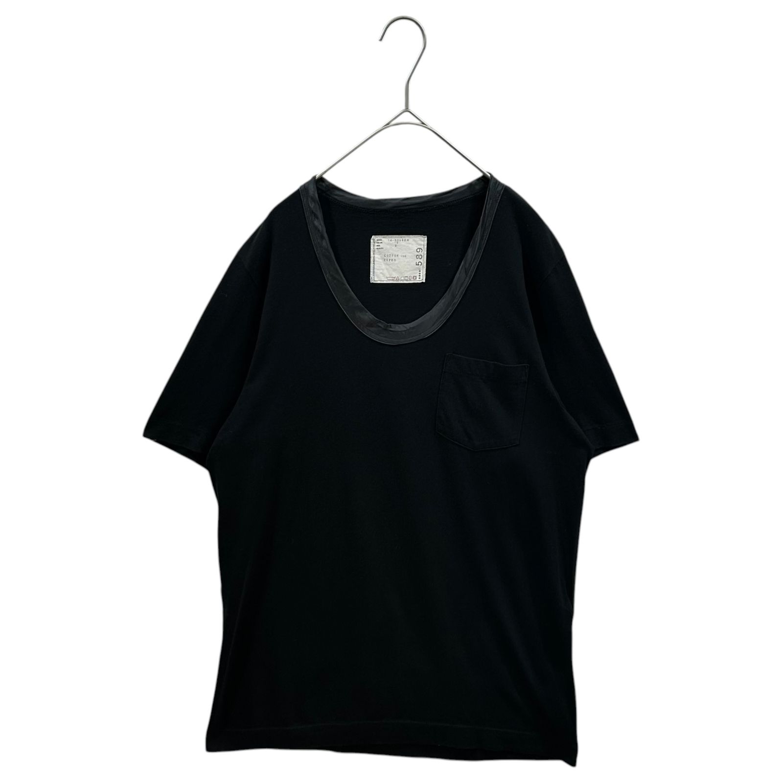 sacai(サカイ) 2014SS Mixed-Fabric Crew-Neck T-Shirt 異素材切替