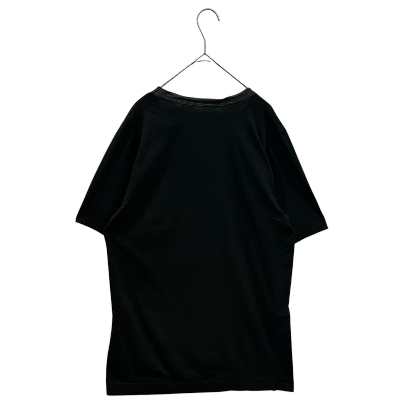 sacai(サカイ) 2014SS Mixed-Fabric Crew-Neck T-Shirt 異素材切替